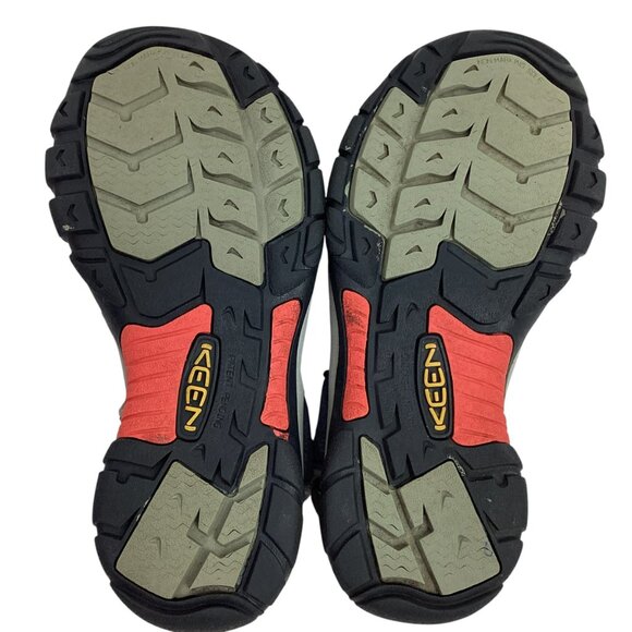 Keen Newport H2 Womens 9 Waterproof Hiking Sandals Gray Orange - Picture 8 of 11